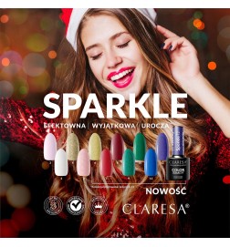 Lakier Hybrydowy Claresa Sparkle 12 5ml