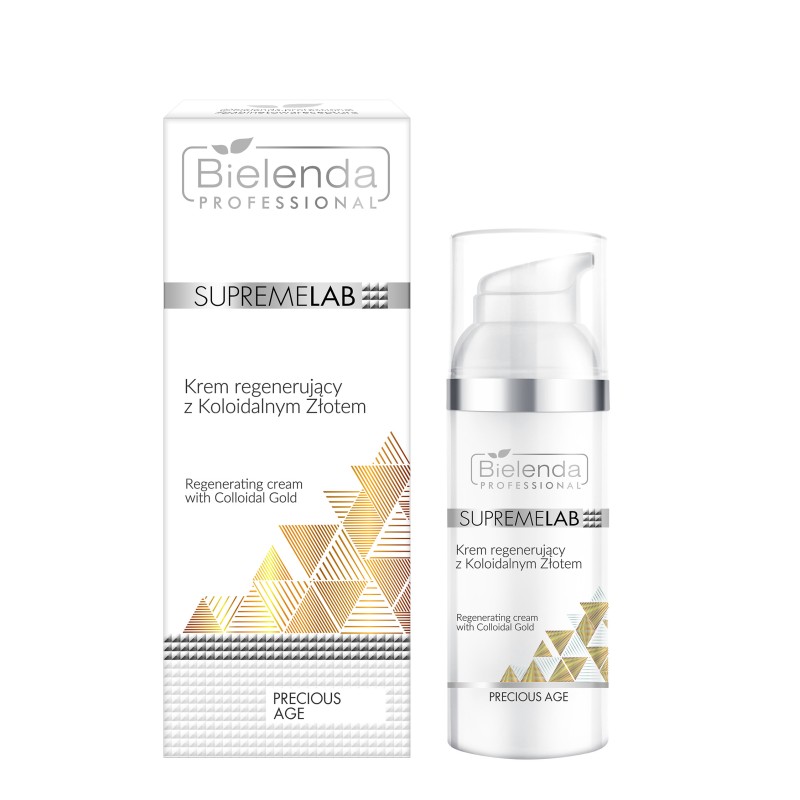 Bielenda Supremelab Precious Age - Krem Regenerujący z Koloidalnym Złotem 50ml