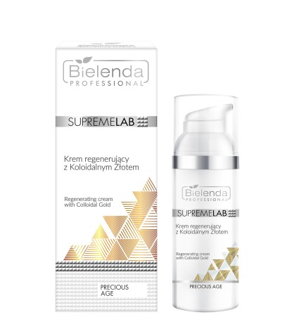 Bielenda Supremelab Precious Age - Krem Regenerujący z Koloidalnym Złotem 50ml