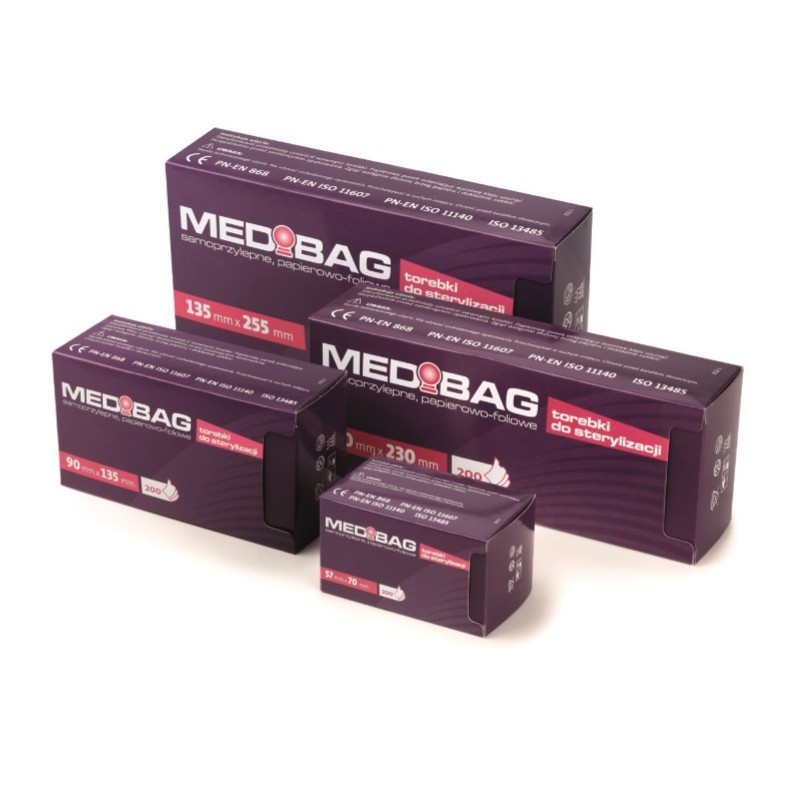 MEDIBAG Torebki Do Sterylizacji 070x230 200szt.