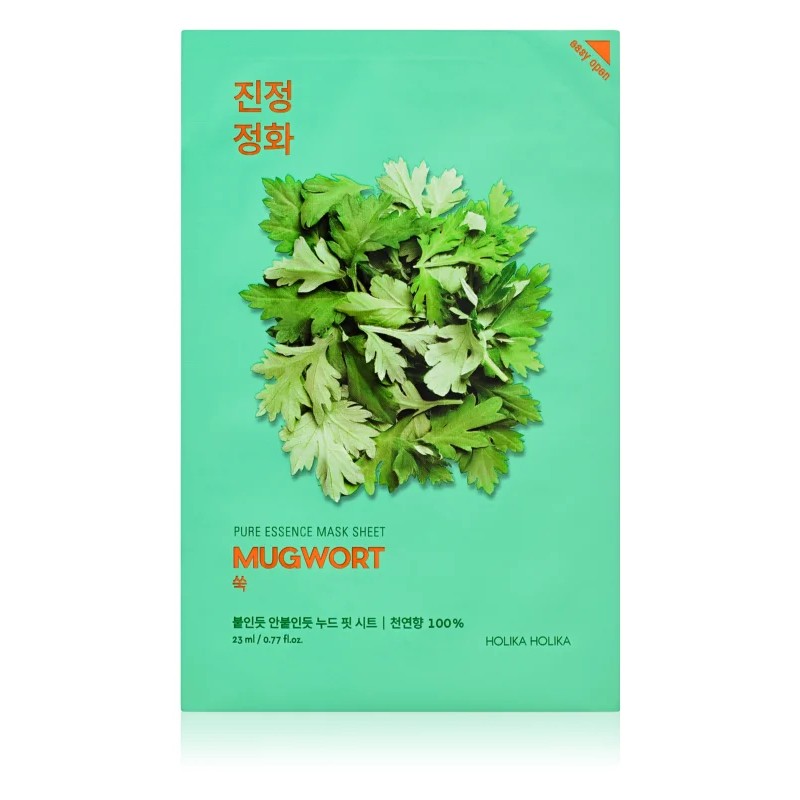 Holika Holika Pure Essence Mask Sheet - Mugwort 23ml