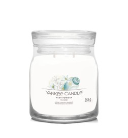 Yankee Candle Signature Świeca Zapachowa Średnia Baby Powder