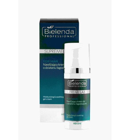 Bielenda Supremelab For Men Nawilżający Krem-Żel O Działaniu Łagodzącym 50ml