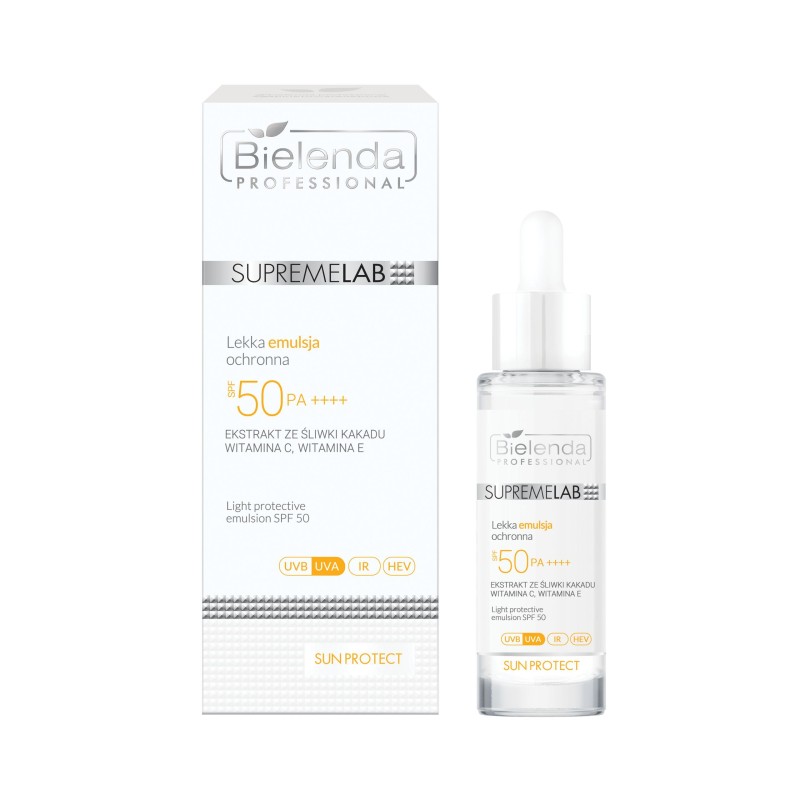 Bielenda SupremeLab Lekka Emulsja Ochronna SPF 50 30 ml