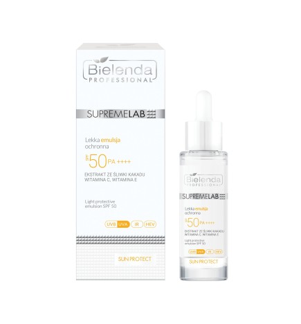 Bielenda SupremeLab Lekka Emulsja Ochronna SPF 50 30 ml