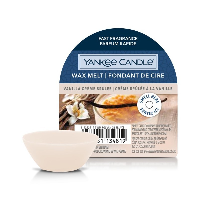 Yankee Candle Wosk Zapachowy Vanilla Creme Brulee