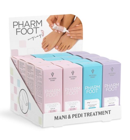 Pharm Foot Pakiet Mani & Pedi Treatment Terapia Aparatu Paznokcia W Salonie I W Domu