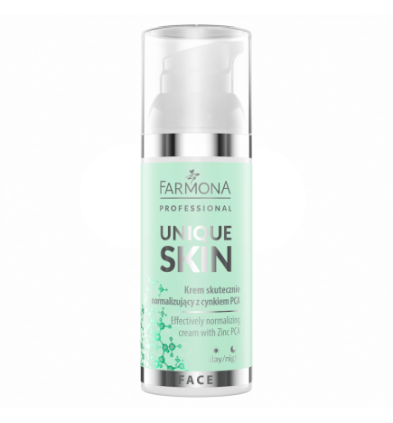 Farmona Unique Skin Krem Skutecznie Normalizujący Z Cynkiem PCA 50ml