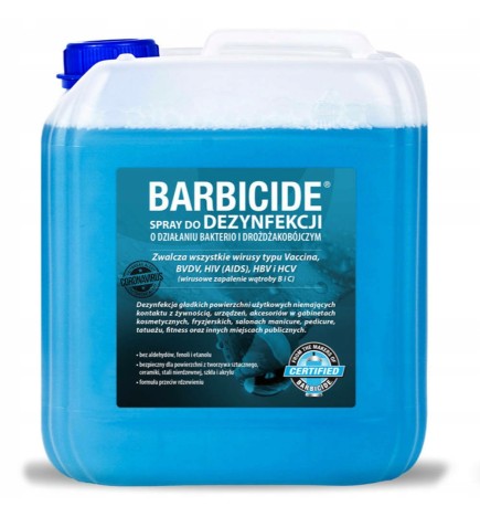 Barbicide Spray Do Dezynfekcji Powierzchni 5 L Uzupełnienie