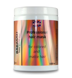 Ronney Holo Shine Star Babassu Oil Mask - Maska Energetyzująca Do Włosów Farbowanych I Matowych 1000 Ml