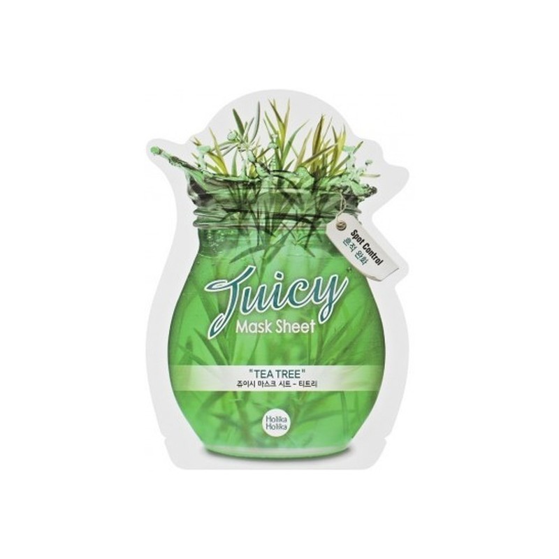 Holika Holika Tea Tree Juicy Mask Sheet Maska W Płacie Oczyszczająca 1 Szt