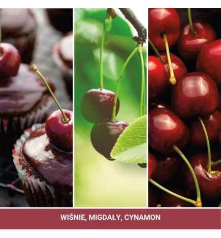 Świeca Zapachowa Black Cherry, Słoik Średni