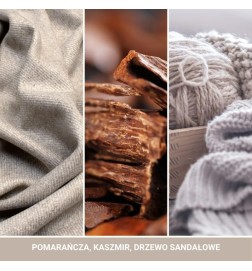 Świeca Zapachowa Warm Cashmere, Słoik Średni