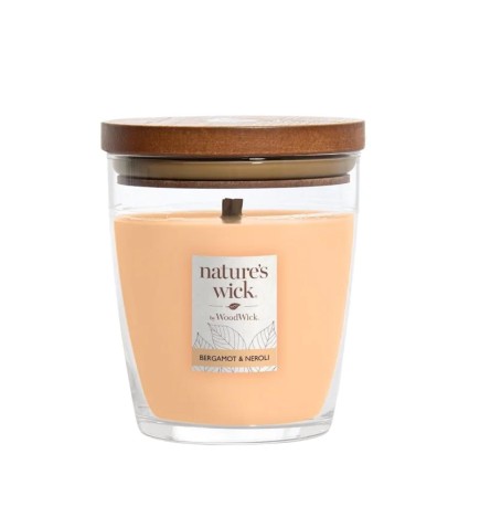 Yankee Candle Nature's Wick Świeca Średnia Bergamot & Neroli