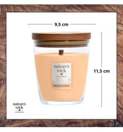 Yankee Candle Nature's Wick Świeca Średnia Bergamot & Neroli