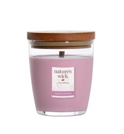 Yankee Candle Nature's Wick Świeca Średnia Woodland Rose