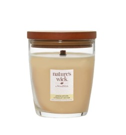 Yankee Candle Nature's Wick Świeca Średnia Lemon Vetiver