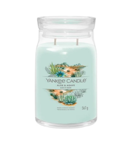 Yankee Candle Signature Świeca Zapachowa Duża Aloe & Agave