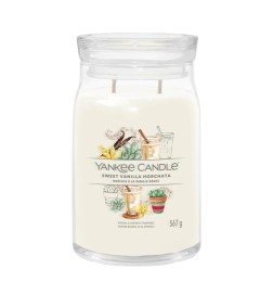 Yankee Candle Signature Świeca Zapachowa Duża Sweet Vanilla Horchata