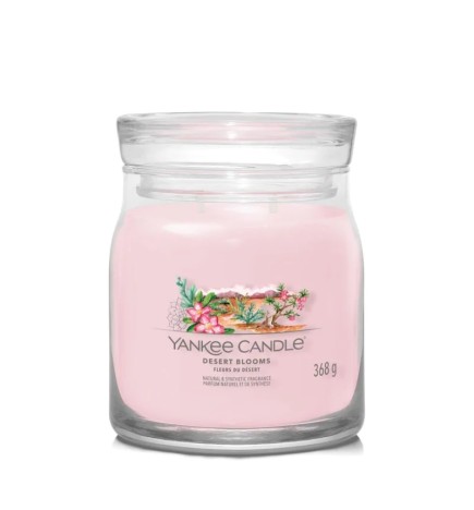 Yankee Candle Świeca Zapachowa Słoik Średni Desert Blooms