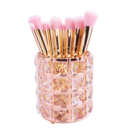 Stojak Organizer Pojemnik na Pędzelki Rose Gold Nr.3