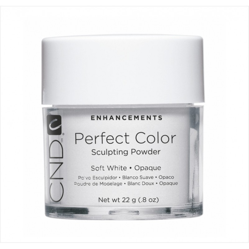 CND Puder Perfect Color Soft White Opaque 22gr