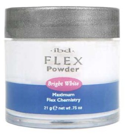 IBD Akryl Do Paznokci Flex Powder Bright White 113g