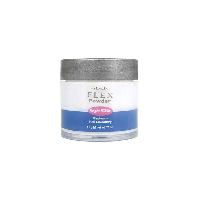 IBD Akryl Do Paznokci Flex Powder Bright White 113g