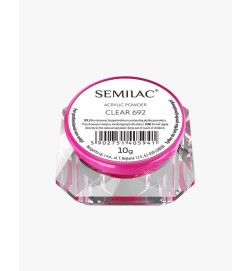 Semilac Acrylic Powder Clear 692