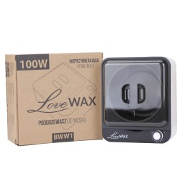 Podgrzewacz Do Wosku na Puszkę z Teflonowym Wkładem Lovewax BWW1 Biało-Czarny 500ml