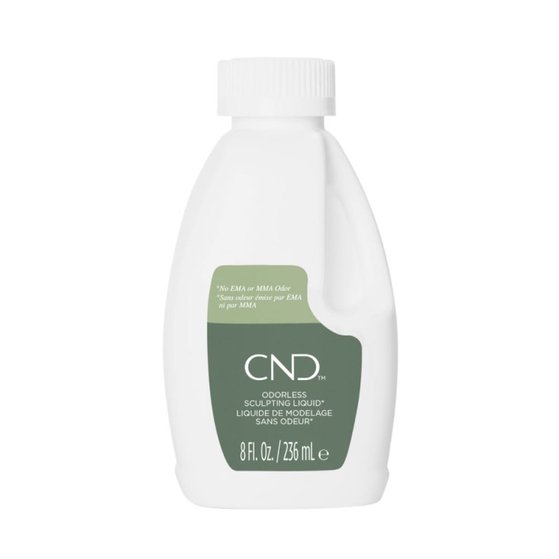 Cnd Odorless Sculpting Liquid Bezwonny Płyn Do Akrylu 236 ml