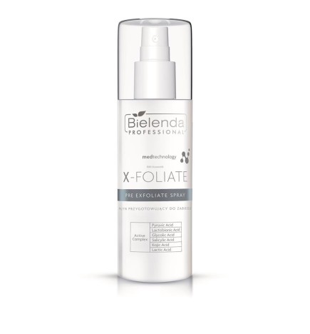 Bielenda IS X-FOLIATE Pre Exfoliate Spray – płyn przygotowujący do zabiegu 150 ml