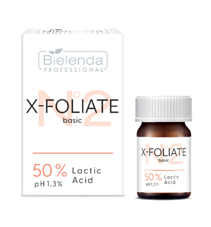 Bielenda X-FOLIATE Kwas Mlekowy 50% 5ml