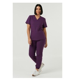 Bluza Medyczna Emily Scrubs Royal Plum