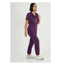 Bluza Medyczna Emily Scrubs Royal Plum