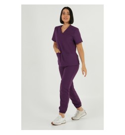 Bluza Medyczna Emily Scrubs Royal Plum