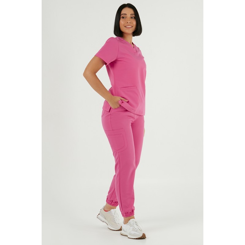 Bluza Medyczna Emily Scrubs Power Pink