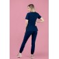 Rena Bluza Medyczna Scrubs 101 - Jeansowy Granat