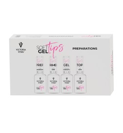 Victoria Vynn SOFT GEL TIPS Preparations Lakier Do Paznokci Do Manicure Typu Hybrydowego