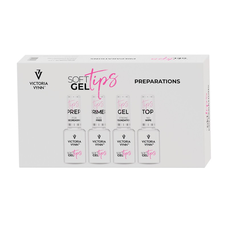 Victoria Vynn SOFT GEL TIPS Preparations Lakier Do Paznokci Do Manicure Typu Hybrydowego