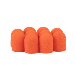 Kapturki Do Pedicure 13 Mm Gradacja 150 10 Szt ABS Podo Allemed Pomarańczowy Orange