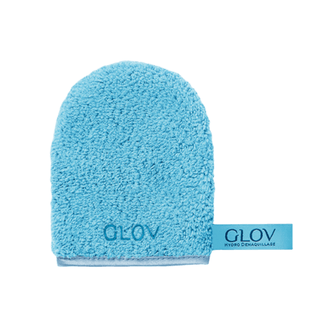 GLOV On-The-Go Rękawica Do Demakijażu Cery Mieszanej Bouncy Blue