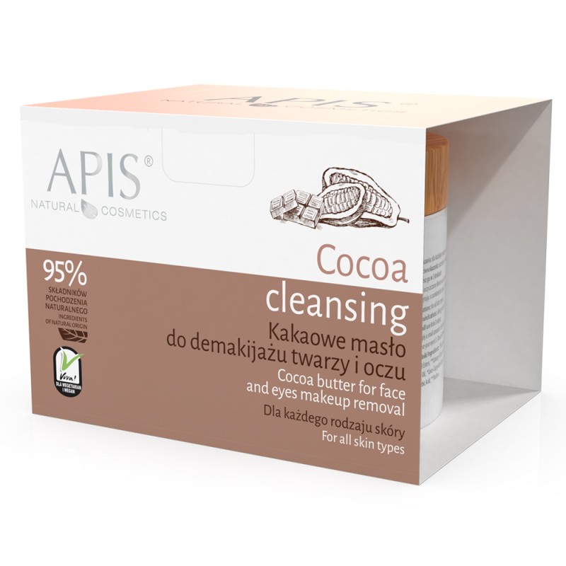 APIS Cocoa Cleansing - Kakaowe Masło do Demakijażu Twarzy i Oczu 40 g