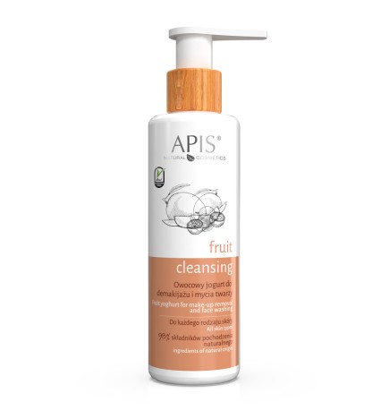 APIS Fruit Cleansing - Owocowy Jogurt do Demakijażu Twarzy i Oczu 150 ml