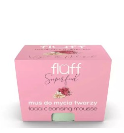 Fluff - Mus do Oczyszczania Twarzy Malina z Migdałami 50ml