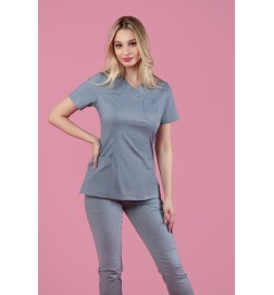 Spodnie Medyczne Joggery Scrubs - Jasny Jeans