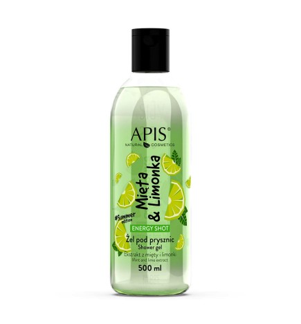 Apis Energy Shot Żel Pod Prysznic Mięta & Limonka 500ml