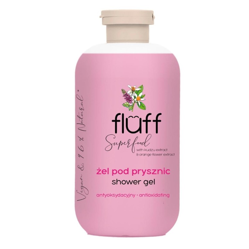 Fluff - Żel pod Prysznic Kudzu i Kwiat Pomarańczy 500ml