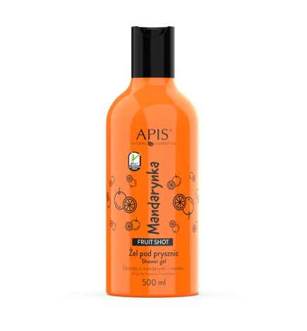 Apis Fruit Shot Mandarynkowy Żel Pod Prysznic 500ml