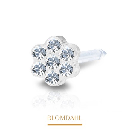 Blomdahl - Kolczyk Daisy Crystal 5mm 2szt